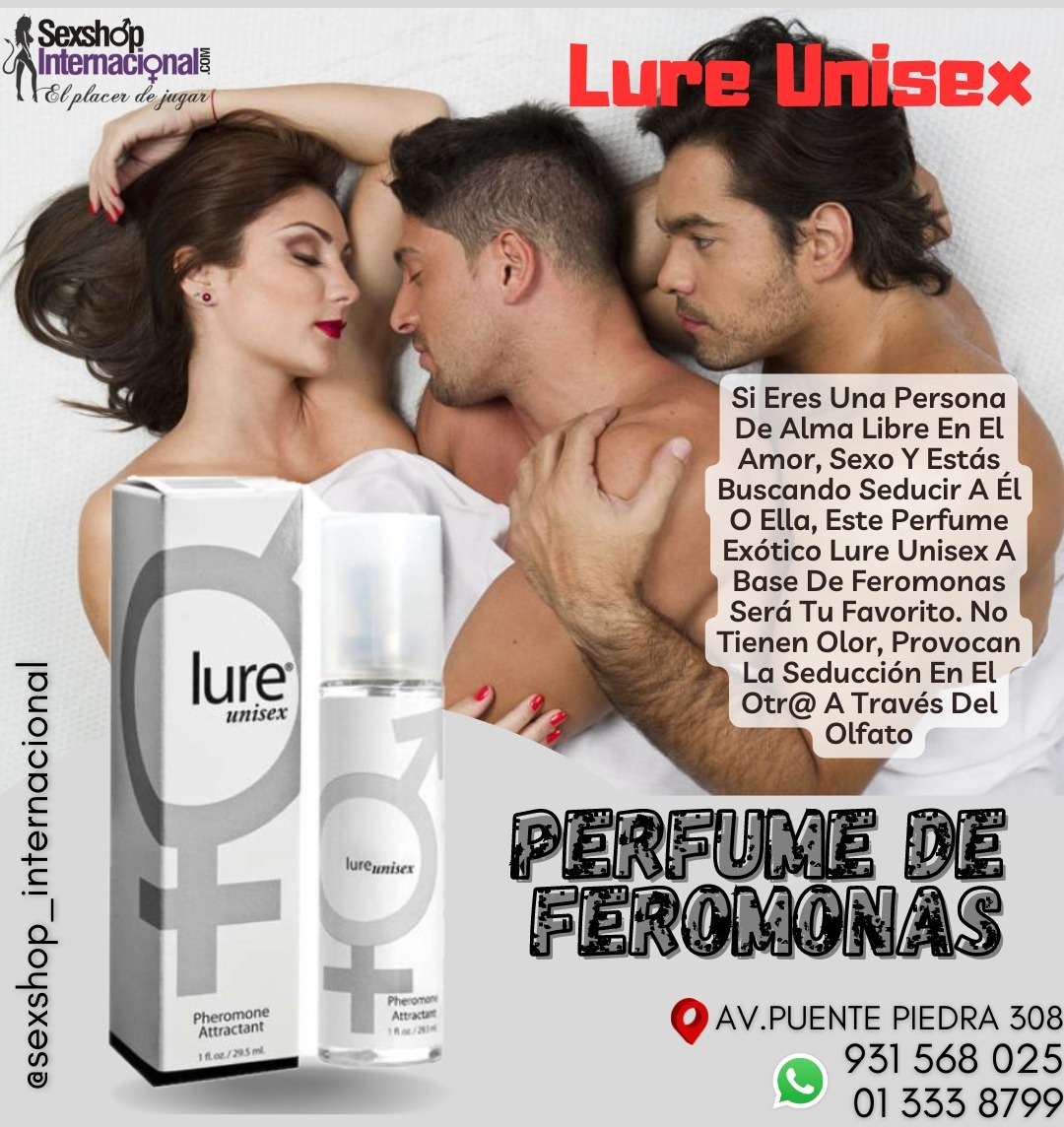 LURE UNISEX AROMA DE FEROMONAS DE LA SEDUCCION Y AMOR-SEXSHOP